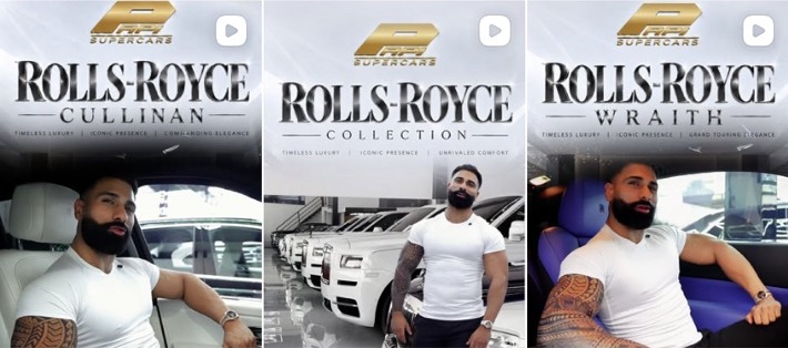 Papi Supercars Rolls-Royce Cullinan, Collection and Wraith posts featuring GURU